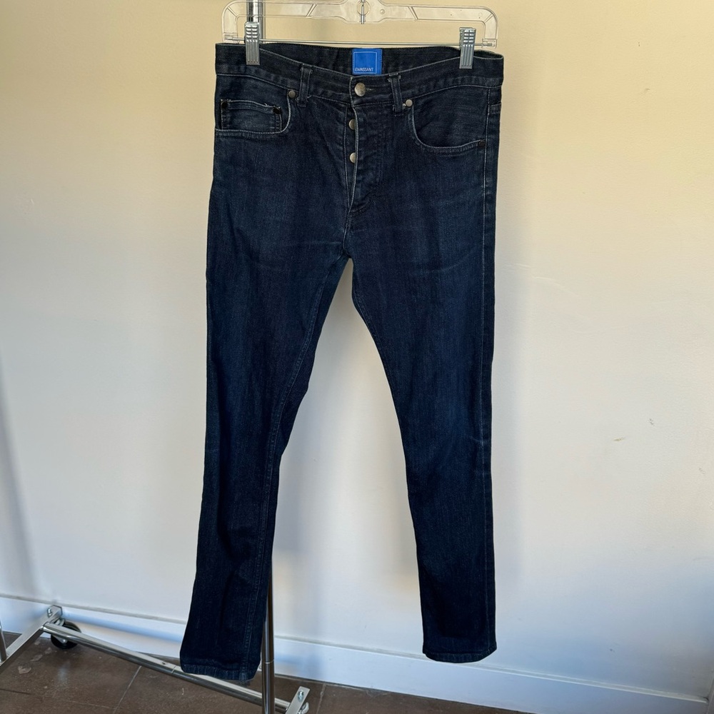 Dark Denim En Passant Skinny Jeans